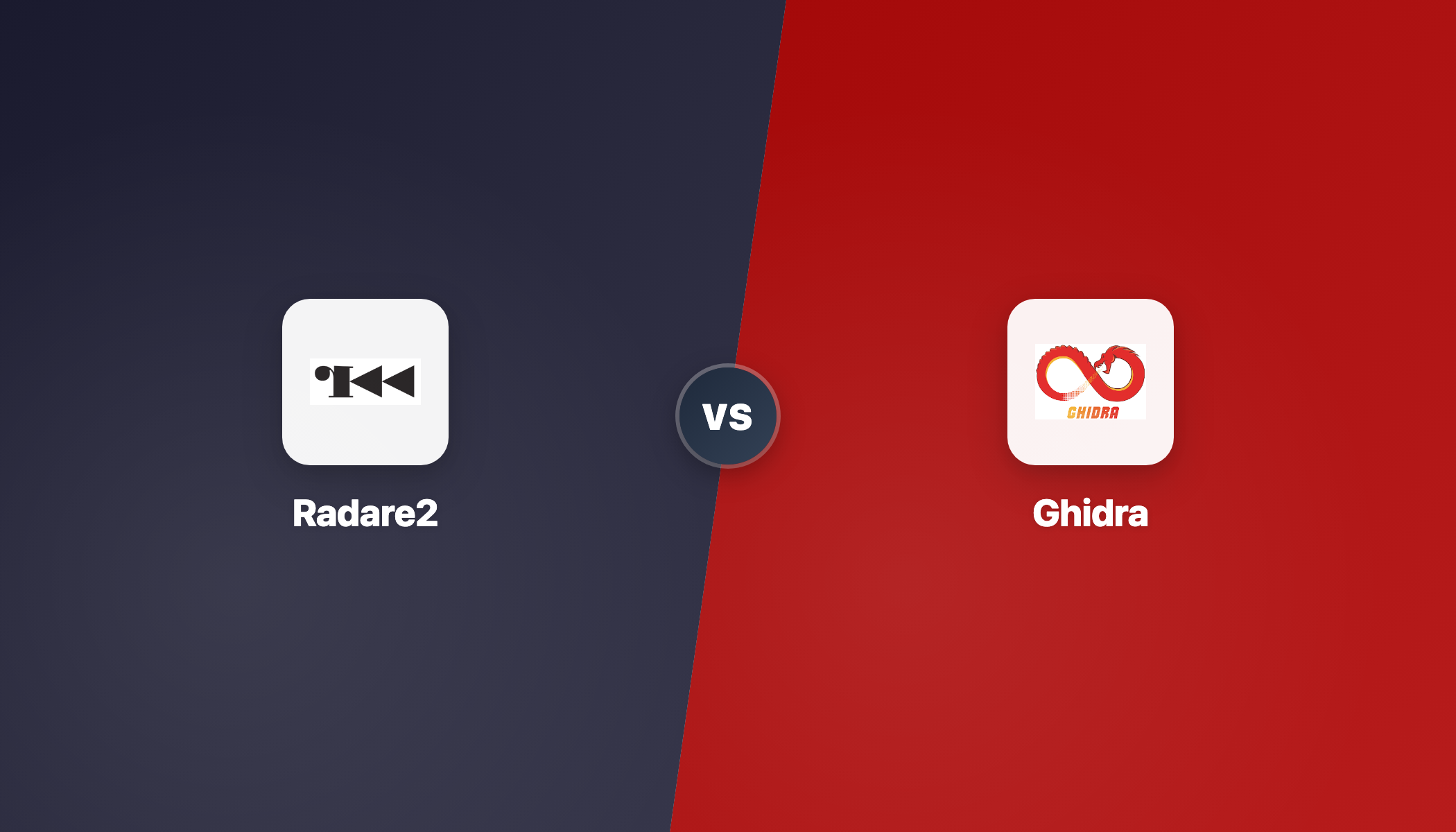 radare2 vs Ghidra
