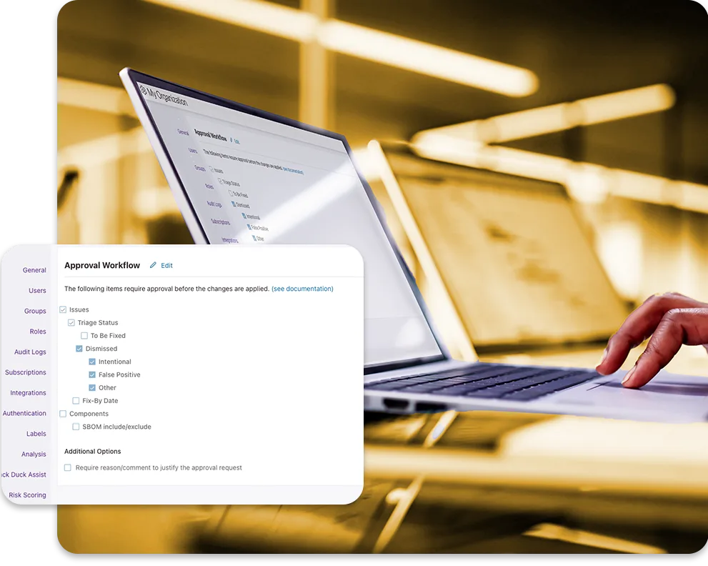 Black Duck Polaris Platform vulnerability triage interface