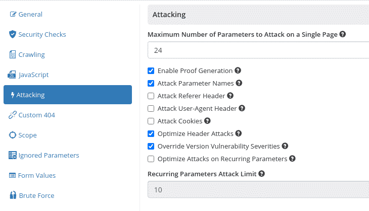 Attacking configurations
