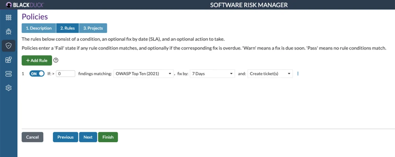 Software Risk Manager prioritization cutting through noise to surface critical issues